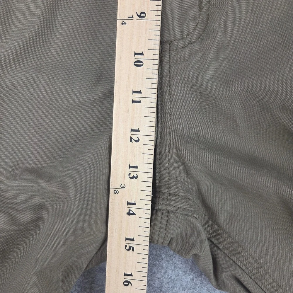 Carhartt Mens B147 LBR Canvas Carpenter Shorts Brown Original Fit 40